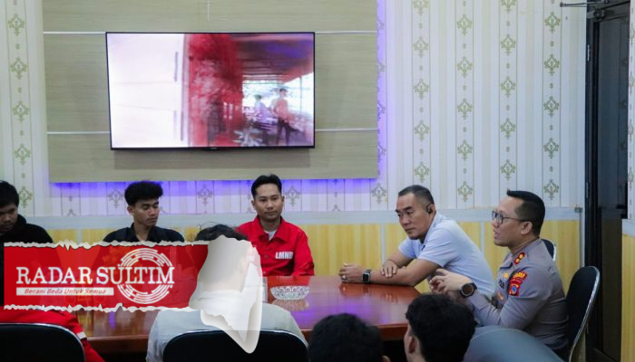 Kapolres AKBP Putu Terima Silahturahmi Mahasiswa, Sinergi Untuk Kamtibmas