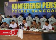 26 Pelaku Ditangkap, Ratusan Gram Narkoba Diamankan di Luwuk Banggai
